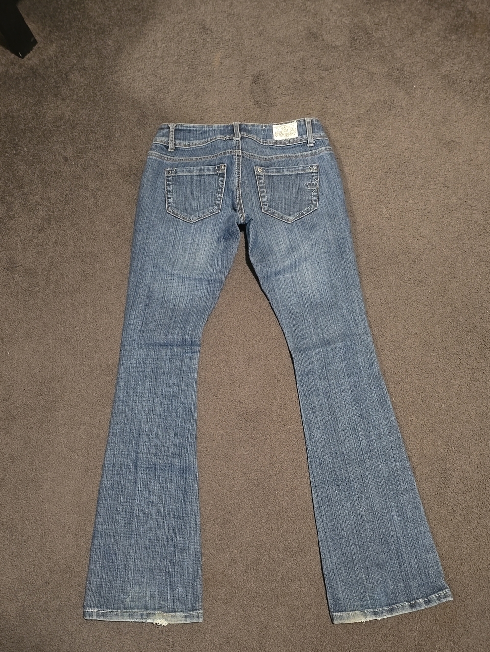 Imperial Star Blue Flare Jeans